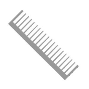 HEATSINK 200WIDE COMB 34670 MILL 75mm LONG 38555-6063-T6 *FULL-75mm-MILL*