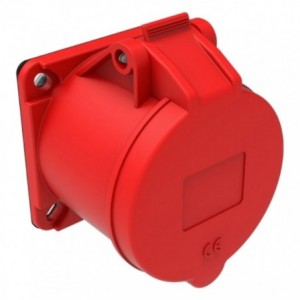 Straight P/M Socket 5P 32A IP44 BC1-3505-2413