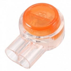 2W SPLICE PRESS CONNECTOR Y-TYPE OD0.9m ORANGE K1-OR