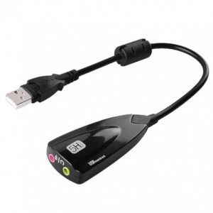 Wired 7.1 USB 2.0 To Sound Dongle 5HV2