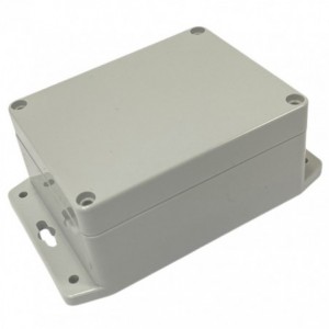 ENCLOSURE ABS GREY 115x90x40mm FLANGED G212MF