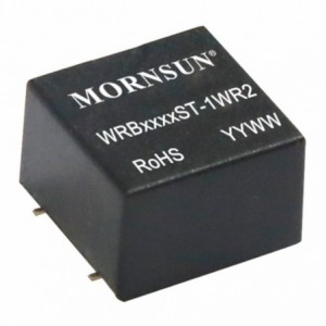 DC-DC CONVERTER SMD I12 O24 42mA 1W WRB1224ST-1WR2