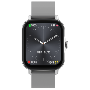 Volkano Active Tech Serene series Watch with heart rate monitor - Silver
