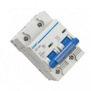 MINI D/R Circuit Breaker 2P 100A 6KA C-CURVE DZ158-125-2P-100A-6