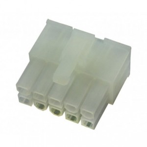 RECEPTACLE HOUSING DIL 12W P4.2mm WHT C4255HF-2X06P