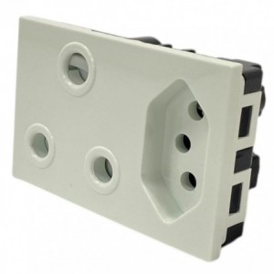 VEVG218PSHTG 16A Socket + 3 Pin Combo Socket VET16A2SWT