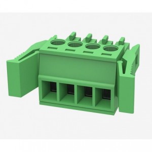 Terminal Block 3W Plug In Press Green 15EDGKG-3.5-03P-14-2000Z(H)