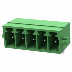 Pluggable Terminal Block 5W P3.5 Green 15EDGRN-3.5-05P-14-00Z(H)