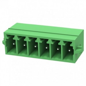 Pluggable Terminal Block 6W P3.5 Green 15EDGRN-3.5-06P-14-00Z(H)