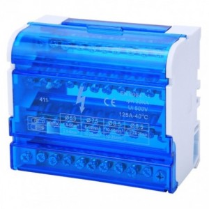 Modular Distribution Block 4BAR 125A MDB-VC-411