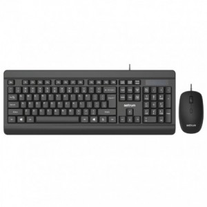 USB Corded Keyboard + Mouse Combo Set KC130
