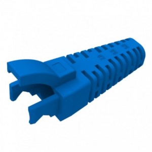 RJ45 Strain Relief Boot Id: 5.5MM Blue RJ45BBU3