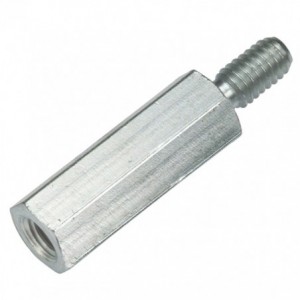 NICKEL METAL SPACER MAL-FEM M6x25x10mm 971250611