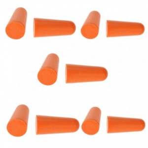 EARPLUG DISPOSABLE FOAM TYPE 34dB RATED - 10PCS/BAG EP21ORR