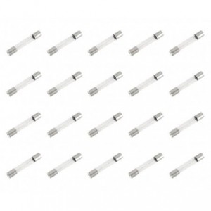 GLASS FUSE S/BLOW 5x20 5AMP - 1K/BAG 5S-5A