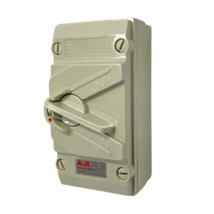 Load Break Switch 63A 3P 440VAC IP66 Encl.lockable Isolator ABIS363