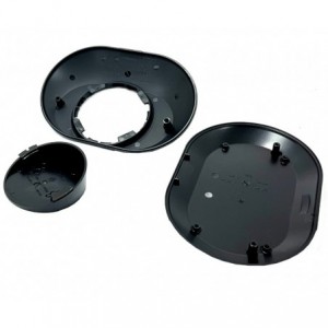 ELECTRONIC ENCLOSURE 160x110x38mm BLACK incl. B5011219 B5015209