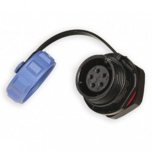 Panel Mount Socket / Female 5P IP67 Bayonet SY1312/S-5