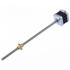 STEPPER MOTOR LINEAR 250mm FEED SCREW 42x42mm 42BYGHL613-250-X