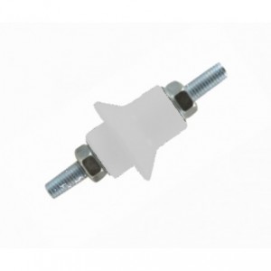 BUSBAR INSULATOR 8mm WHITE IN-GL-8/WHITE
