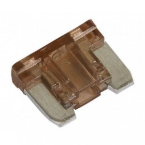 Automotive Low Profile MINI Blade Fuse SHORT-LEGS 7.5A Brown 240498