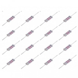 Resistor 2W Rnd W/W 5% 12E - 1K/BOX KNP2WS-12E-J-BP