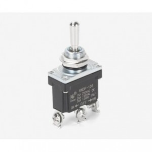 Toggle Switch Spdt Mom ON-OFF-MOM On 30A 12VDC Screw Terminal KN3F-123