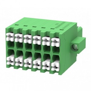 Terminal Block 12W 2 Row 3.5 PLUG-IN 15EDGKNHBM-3.5-12P-14-00Z(H)