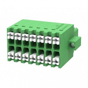 Terminal Block 14W 2 Row 3.5 PLUG-IN 15EDGKNHBM-3.5-14P-14-00Z(H)