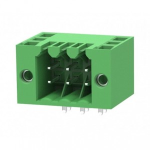 Terminal Block PLUG-IN R/A Pcb 2 Row 6W 3.5 Closed 15EDGRHDM-3.5-06P-14-00Z(H)