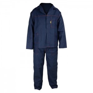 Overall 2 Pce Denim Blue Size 36 Chest 32 Waist