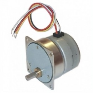 GEARED STEPPER MOTOR NEMA-17 42x42x..mm 12V 0.15D 42YF22GN050S-TEO