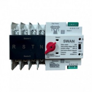 Motorised Change Over Switch Ats 100A 4P ATS-QT-100A-4P