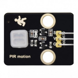 PIR MOTION SENSOR MODULE 3.3V/5VDC 100-DEG 7m KS6018