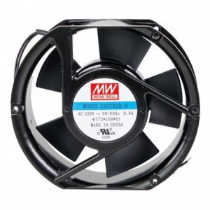 COOLING FAN 172X150X52mm BALL 220VAC 0.24A 160CFM CHACB2H-A-15050B