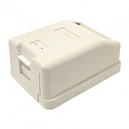 SOCKET W/M NETWORK 1xRJ45 CAT6 SA8P8C6W - GeeWiz