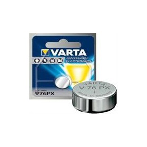 Varta 4008496244062 V76PX Primary Silver Oxide Button Cell 1.5V 145mAh Battery
