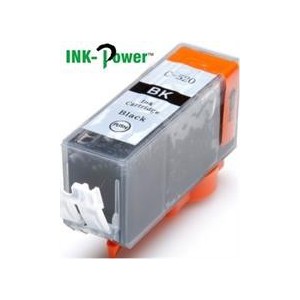 Inkpower IPC520BK Generic for Canon Ink PGI-520BK -  Black Inkjet Cartridge