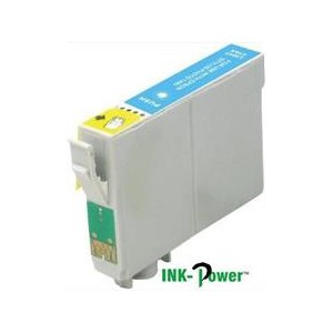 Inkpower Generic Replacement for Epson TO485 Light Cyan Inkjet Cartridge