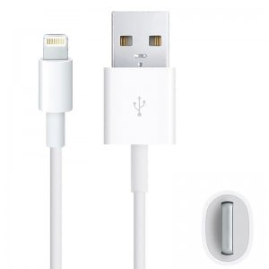 Tuff-Luv  I13_118  USB to Lighting (8pin) Cable for Apple iPhone 6/7/8 and iPhone X - White