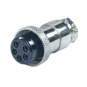 M16 5W MIC-SOCKET 5A 125V Aviation Connector M5900D