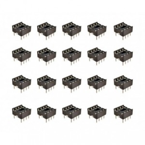 Ic Socket Dil 0.3 8W Std D-LEAF 60P/TUBE ISS08T1-03