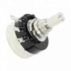 POTENTIOMETER S/T LIN W/W 28mm 5K 2W RA28YN-20S-B5K