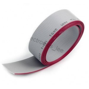 Flat Ribbon Cable Grey 26W - Debulk AWG28-26G
