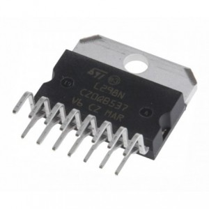 DC / Stepper Motor Driver Ic Dual 2A 46V L298N