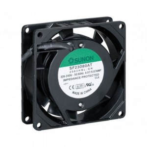 220V AXIAL FAN 80sqx25mm BAL 20CFM LEAD SF23080AT-2082HBL