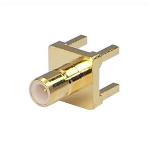 SMB-PLUG Pcb MNT- Gold M5158