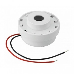 BUZZER PIEZO 12V 35mA 105dB WITH WIRE LEADS - DEBULK PB01-SC12AWR
