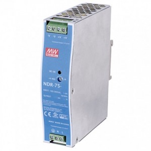 Power Supply D/R IN220V @ 1.6A OUT24V@3.2A 75W NDR-75-24