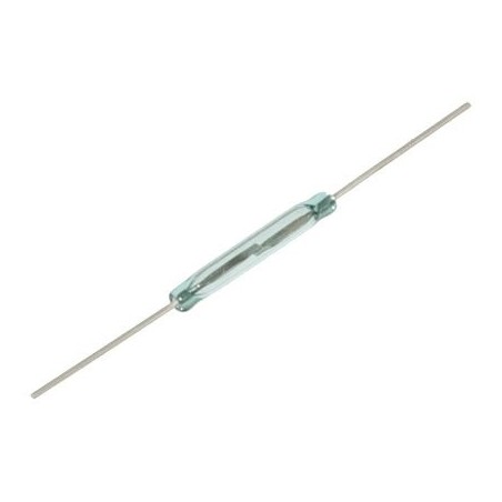 GLASS REED SWITCH NO. 0.1A 10-15 1.8x7mm - DEBULK MKA-07101AT10-15 - GeeWiz